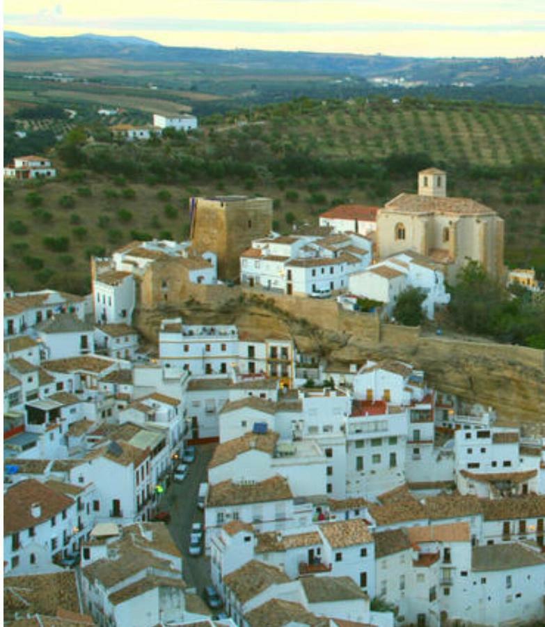 Вилла Bellavista Setenil De Las Bodegas Экстерьер фото